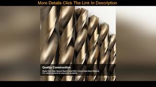 Slide Comoware cobalt 15pc drillbit set HSS Twist Drill Bit Use METAL WOOD PLASTIC DRILLING with In