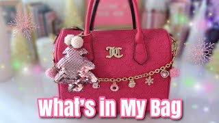 What's in My PINK Juicy Couture Christmas Bag 💕🎄