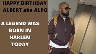 MS TEE- HAPPY BIRTHDAY ALPO- HARLEM LEGEND--17 MORE SUMMERS