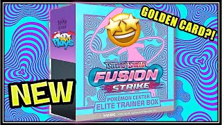 *I love GOLD!* Opening the Pokémon Center - Fusion Strike Elite Trainer Box!