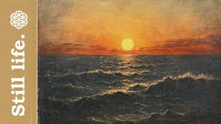 sunset always make me feel chilling