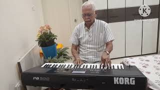 भक्ती गीत- Piano Cover- केशवा ss माधवा तुझ्या नामात- @ prashant Ramanarayan keyboard songs 🎵