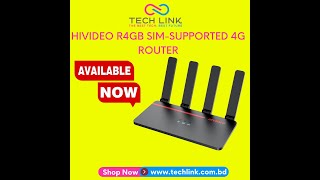Hivideo R4GB Sim-Supported 4G Router #hivideo #hivideorouter #4grouter
