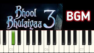 Bhul Bhulaiya 3 BGM | Bhul Bhulaiya | Bgm Piano | Piano Cover