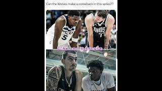 Can the Wolf's make a come back in this series 😫