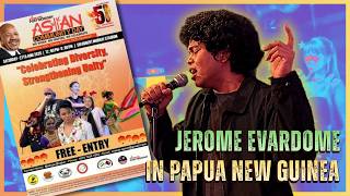 Jerome Evardome Represents the Philippines 🇵🇭 | Asian Community Day in Papua New Guinea 🇵🇬