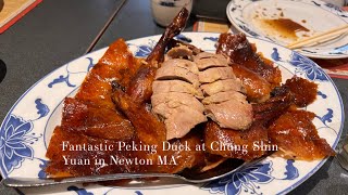 Fantastic Peking Duck at Chung Shin Yuan in Newton MA