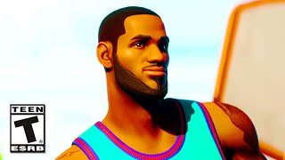 King James Rules Over The Fortnite Island