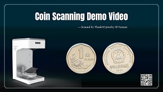 Coin Scanned by Thunk3D Jewelry Scanner