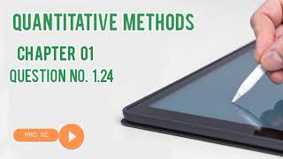Quantitative Methods chapter 01