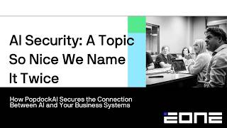 AI Security AI Security: A Topic So Nice We Named It Twice Webinar Recording