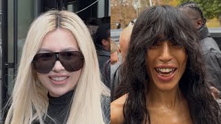 AVA MAX AND LOREEN AT VETEMENTS SPRING SUMMER 2026 SHOW IN PARIS