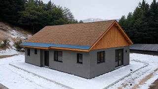 From Bare Land to Luxury Smart Cabin: 90 Days Building a Modern Home Deep in Mountain Forest 2025