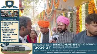 Devotees Visit Shiv Mandir in Trikuta Nagar on Auspicious Occasion