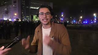 Paris Protests - Réforme retraite - Manifestant enthousiaste Mars 2023