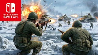 TOP 10 Best Military War Games on Nintendo Switch - 2026 Update