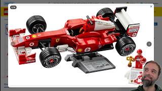 LEGO Michael Schumacher Ferrari F2004 Formula 1 official reveal & my thoughts #NotSponsored 11375