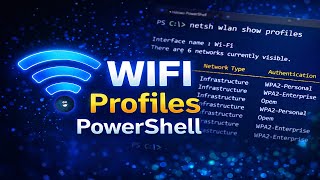 How to see Your Wi-Fi Profiles and Saved Passwords in Powershell