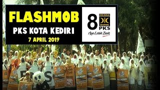 Serunya Flashmob Pemenangan PKS Kota Kediri