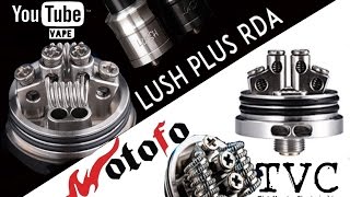 LUSH PLUS RDA By WOTOFO Impressions And Giveaway On TVC