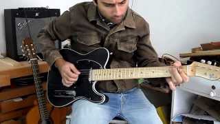 KOOL Guitars: "Black beauty" Telecaster style