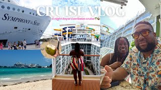 Spend a 6-night cruise with me around the Caribbean on Symphony of the Seas🌴🥥| Cruise Vlog