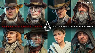 Assassin's Creed Unity - All Target Assassinations | Ultra Graphics