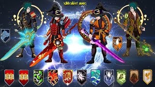 ๖ۣۜℛαžɨєℓ zeŋ vs RANDOM #5  - Ninja saga (PVP) (Especial Ataque Sorpresa)