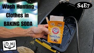Deer Season | Wash Your Hunting Clothes in Baking Soda