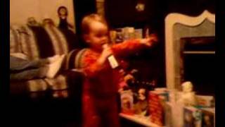katelyn singing and dancing to x factor