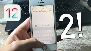 2 AMAZING iOS 12 Features for Older Devices (iPhone 5s/6/SE)