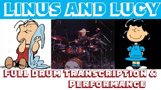Linus and Lucy – Vince Guaraldi Trio - Drum Transcription & Performance