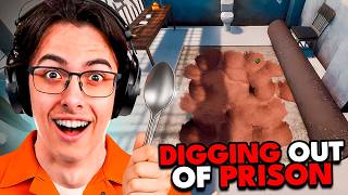 I'M DIGGING MY WAY OUT OF PRISON... (Prison Escape Simulator)