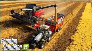 ITALIA MEDITERRANEA FS25 #28 - FINIAMO COL'ORZO E LE GALLINE SONO SAZIE PER UN ANNO - GAMEPLAY ITA