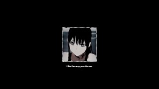 i like the way you kiss me. [super slowed]