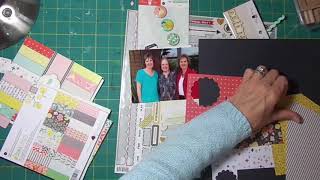 Scrapbook Process Die Cut Background 6x6 Pads