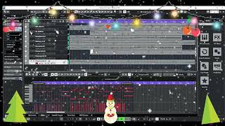 'Cherry Christmas' Christmas Atmosphere with @CherryAudiovst Synthesizers.. Fun