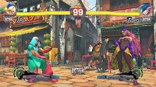 YUN vs POISON【Super Street Fighter IV】