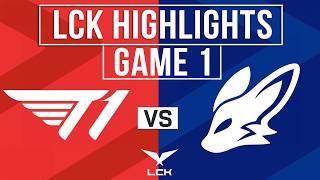 T1 vs BFX Highlights Game 1 | LCK CUP 2026 Playoffs | T1 vs BNK FEARX