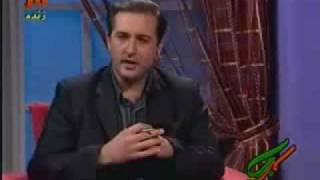 سوتی مجری برنامه زنده در باره گور به گور شدن خمینی