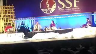 Ustad Zakir Hussian And Sabir khan playing on rajesthani folk song at SSF 2018 latest video