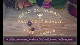 11.21.21 - THANKSGIVING SUNDAY