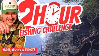 2 Hour Fishing Challenge: Dad Vs. Kids! Who can catch the most fish?
