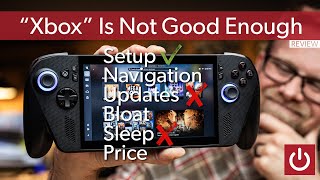 Xbox Ally X: This Isn't The Windows We Need For Handhelds