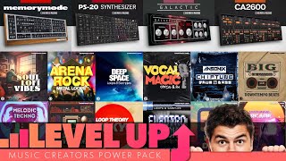 Mixcraft Returns in the LEVEL UP! Music Creator Bundle - Plus VSTs, Loops and More