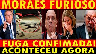 BREAKING NEWS! ESCAPE CONFIRMED! LULA IN DESPAIR! MORAES IS FURIOUS!