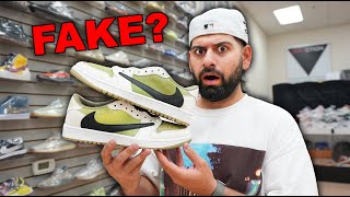 Did We Buy FAKE Travis Scott Jordan 1 Golf Sneakers?! *THE TRUTH*
