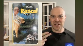 SHDD 247 - RASCAL - Disney VHS Movie, One Take No Jump Cuts, Stay at Home Disney Dad