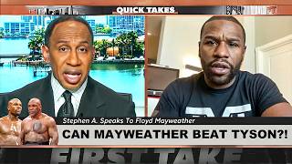 Stephen A. Smith WARNS Floyd Mayweather For FIGHTING Mike Tyson..