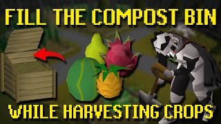 WORKING** How to Fill a Compost Bin While Harvesting Crops (Quick & Easy Guide) OSRS